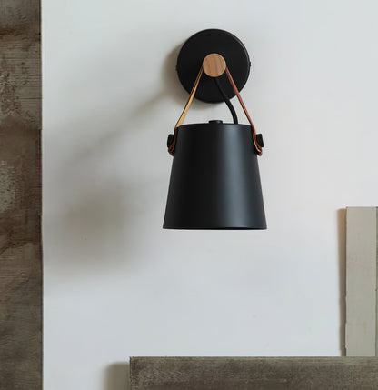 Wooden Conical Wall-mounted light Wall Light