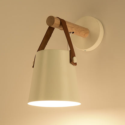 Wooden Conical Wall-mounted light Wall Light