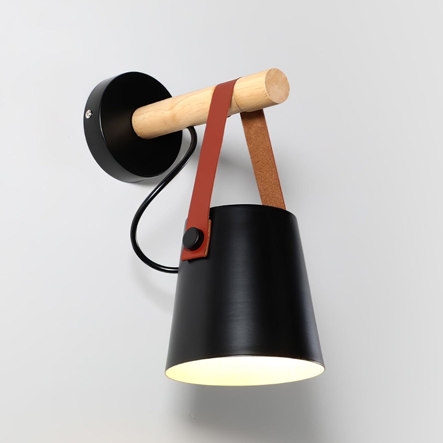 Wooden Conical Wall-mounted light Wall Light