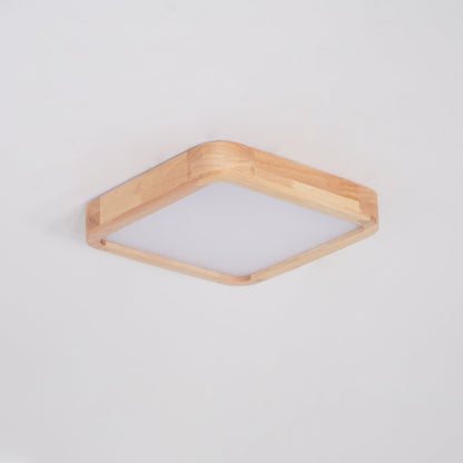 Wooden Geometric Ceiling-mounted light Ceiling Light