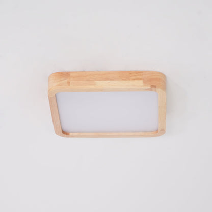 Wooden Geometric Ceiling-mounted light Ceiling Light