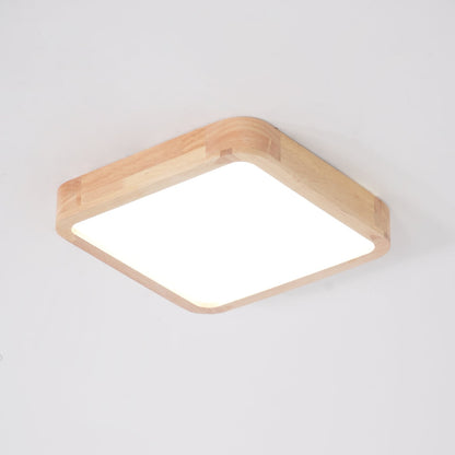 Wooden Geometric Ceiling-mounted light Ceiling Light