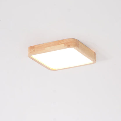 Wooden Geometric Ceiling-mounted light Ceiling Light