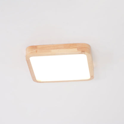 Wooden Geometric Ceiling-mounted light Ceiling Light