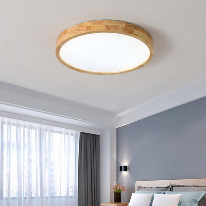 Wooden Geometric Ceiling-mounted light Ceiling Light