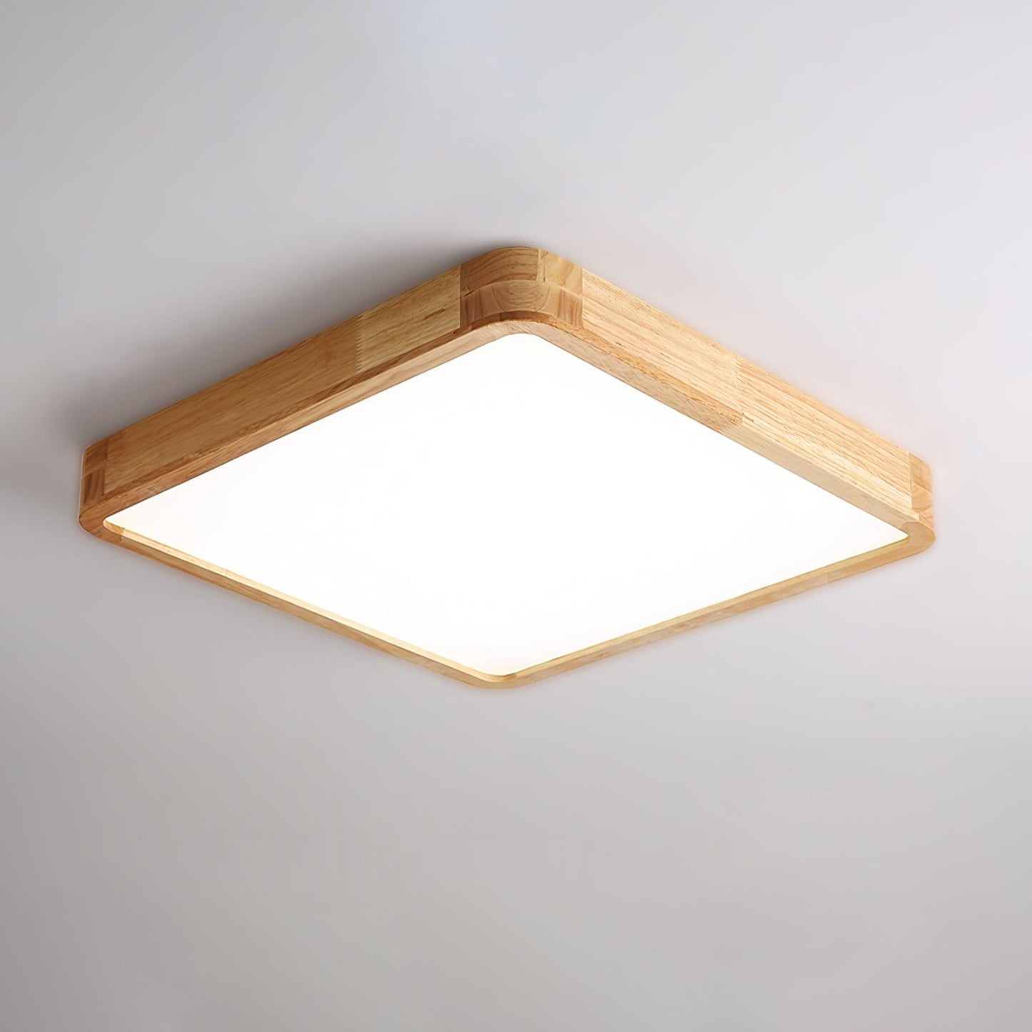 Wooden Geometric Ceiling-mounted light Ceiling Light