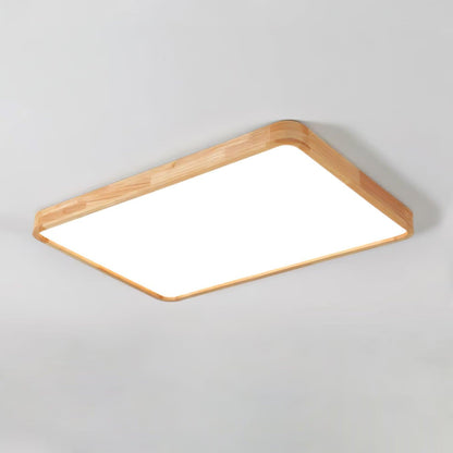 Wooden Geometric Ceiling-mounted light Ceiling Light