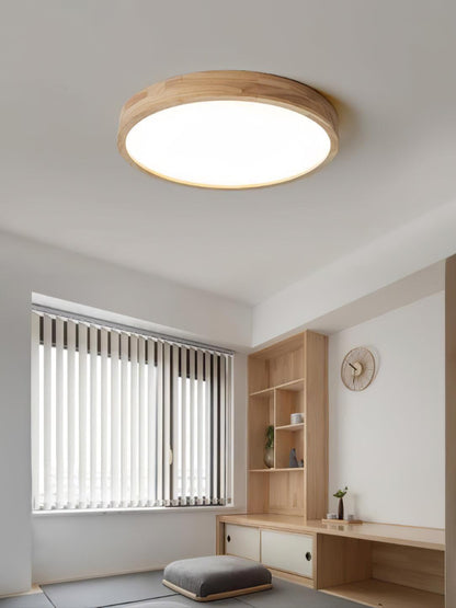 Wooden Geometric Ceiling-mounted light Ceiling Light