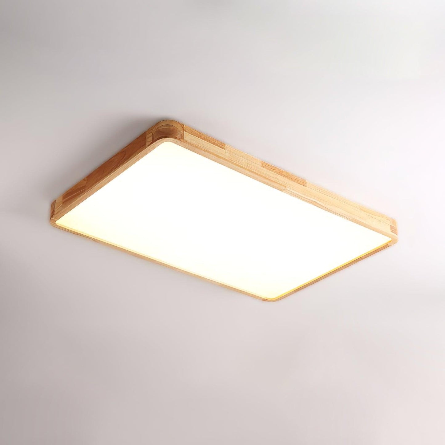 Wooden Geometric Ceiling-mounted light Ceiling Light