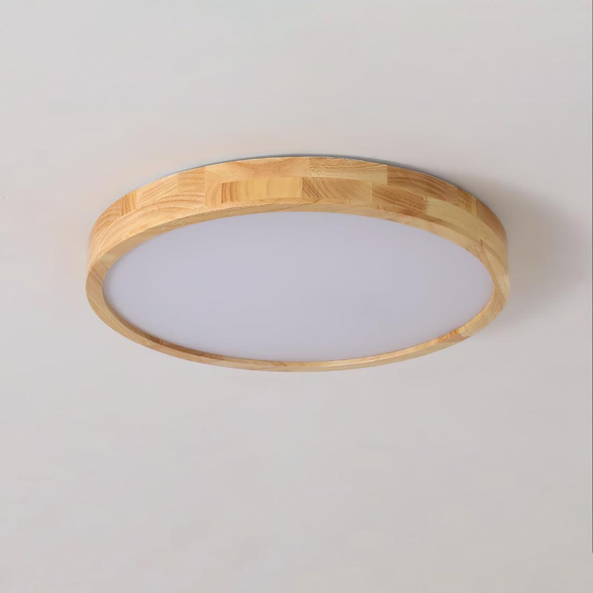 Wooden Geometric Ceiling-mounted light Ceiling Light