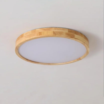 Wooden Geometric Ceiling-mounted light Ceiling Light