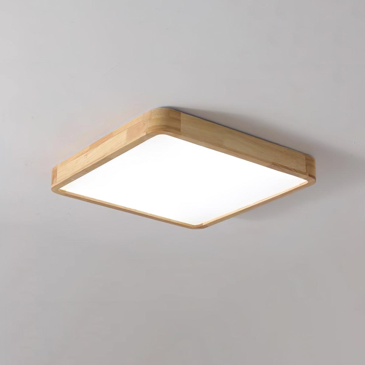 Wooden Geometric Ceiling-mounted light Ceiling Light