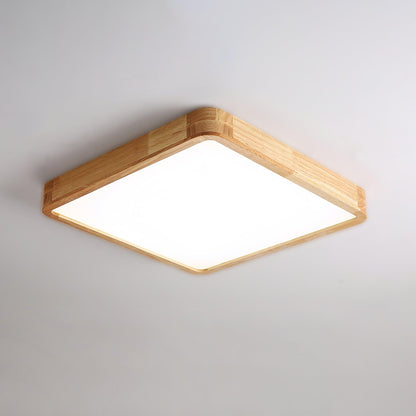 Wooden Geometric Ceiling-mounted light Ceiling Light