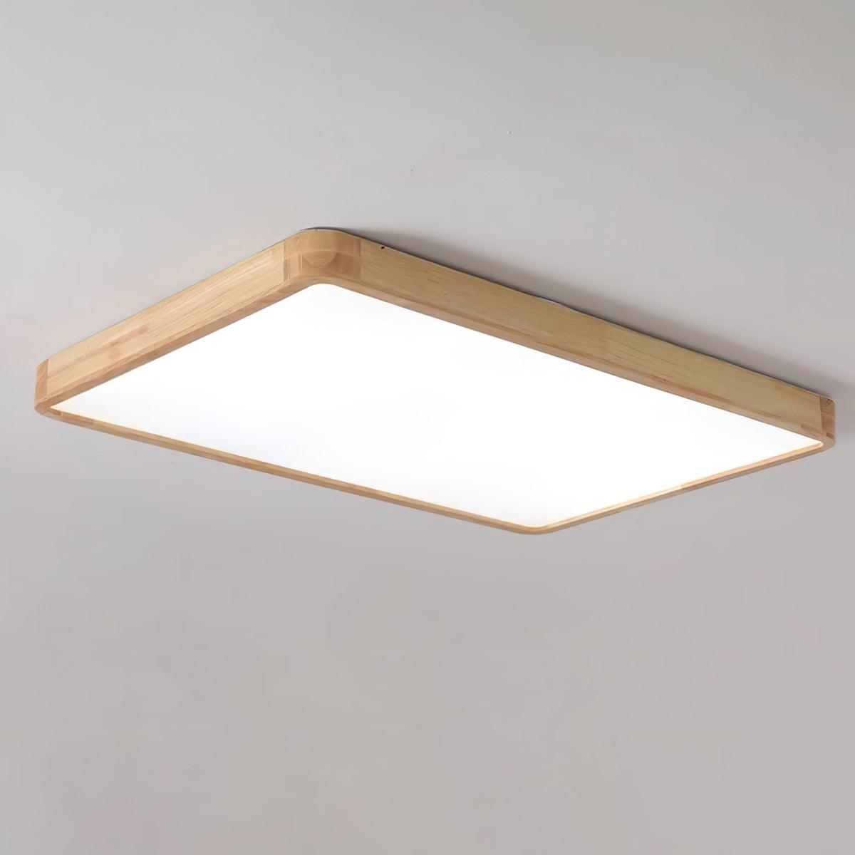 Wooden Geometric Ceiling-mounted light Ceiling Light