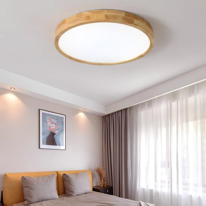 Wooden Geometric Ceiling-mounted light Ceiling Light