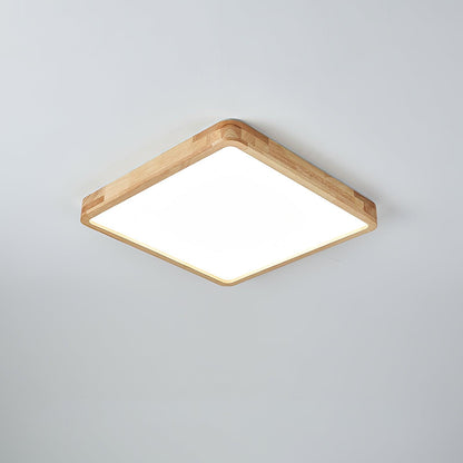 Wooden Geometric Ceiling-mounted light Ceiling Light