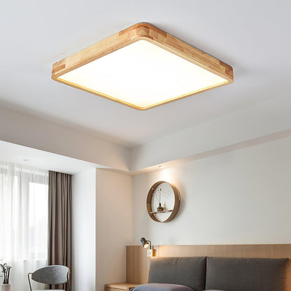 Wooden Geometric Ceiling-mounted light Ceiling Light