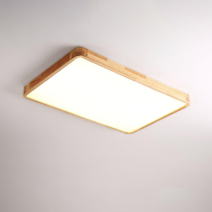 Wooden Geometric Ceiling-mounted light Ceiling Light