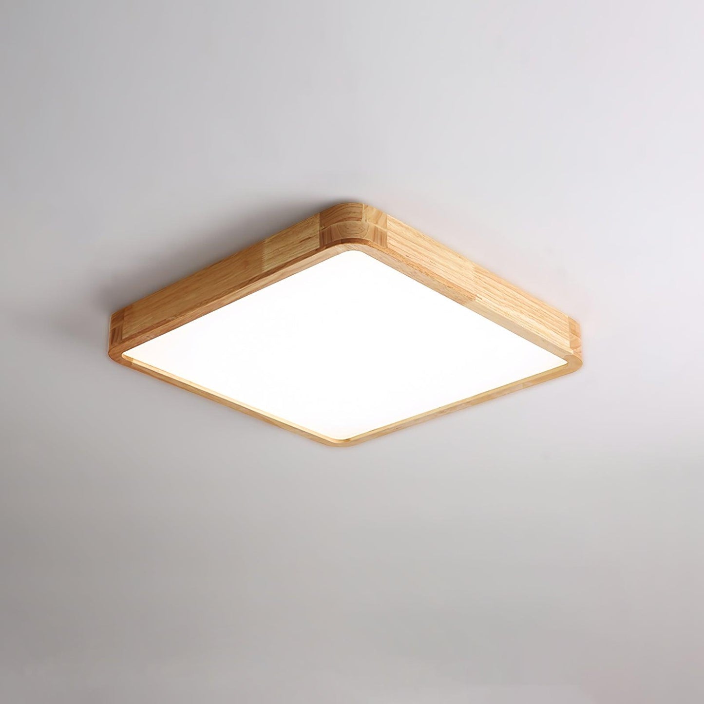 Wooden Geometric Ceiling-mounted light Ceiling Light