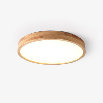 Wooden Geometric Ceiling-mounted light Ceiling Light