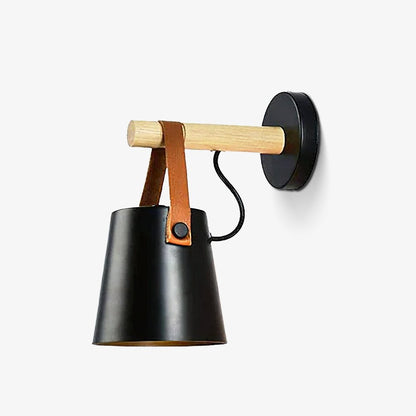 Wooden Conical Wall-mounted light Wall Light