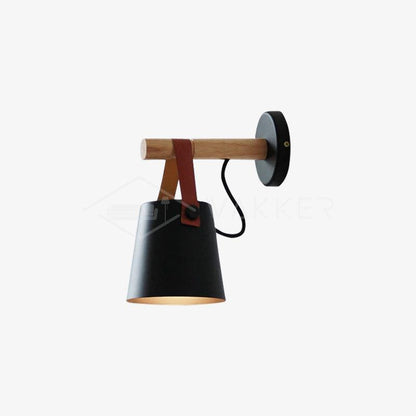 Wooden Conical Wall-mounted light Wall Light