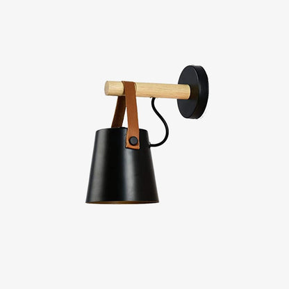 Wooden Conical Wall-mounted light Wall Light