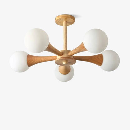 Wooden Nera Ceiling fixture Chandelier