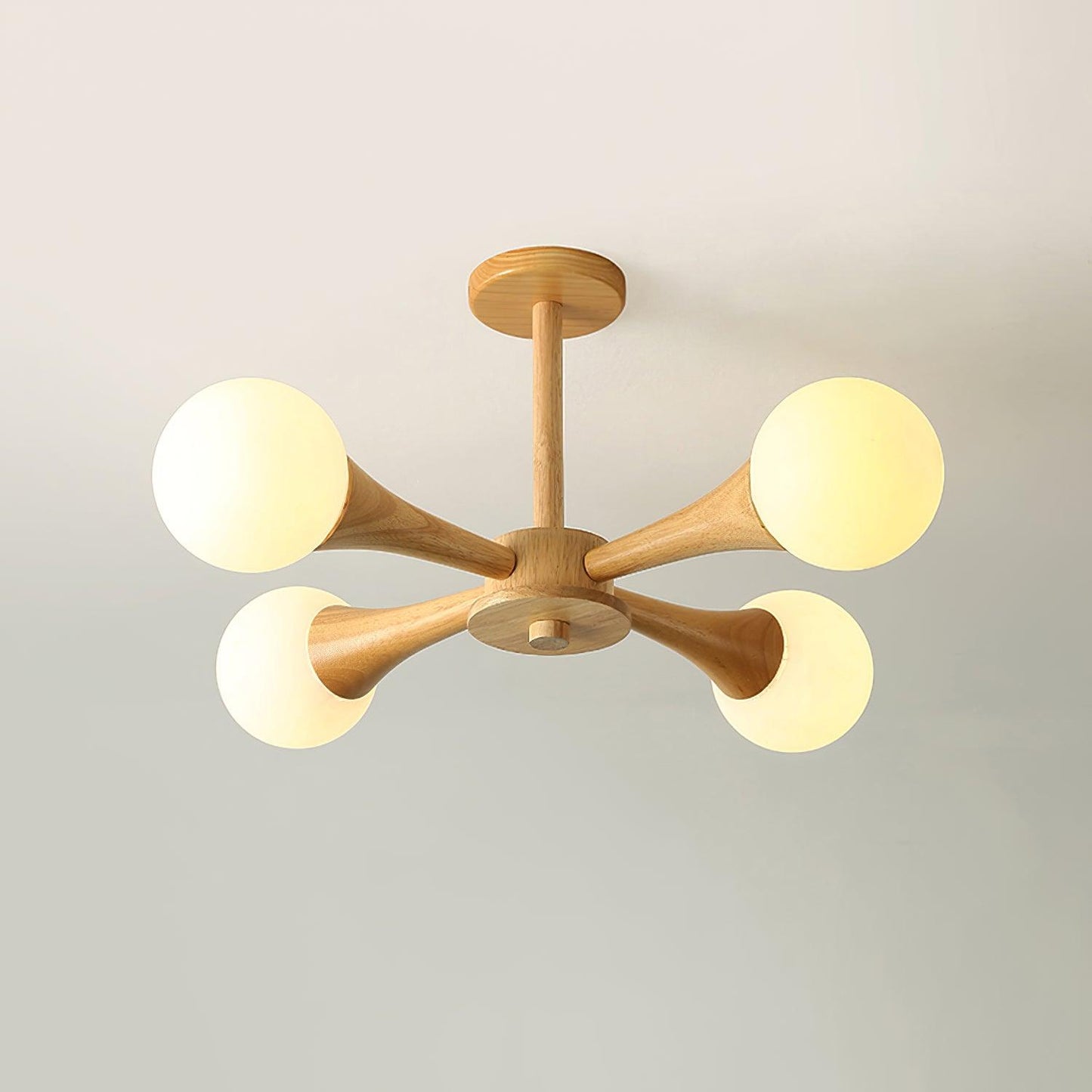 Wooden Nera Ceiling fixture Chandelier