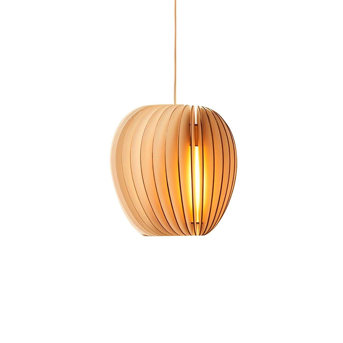 Wooden Orb Houselight Pendant Lamp