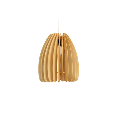 Wooden Orb Houselight Pendant Lamp