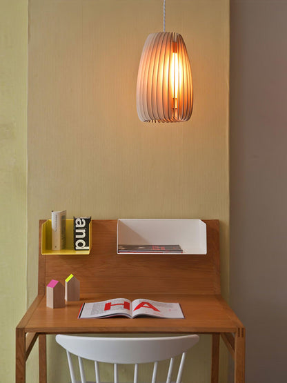 Wooden Orb Houselight Pendant Lamp