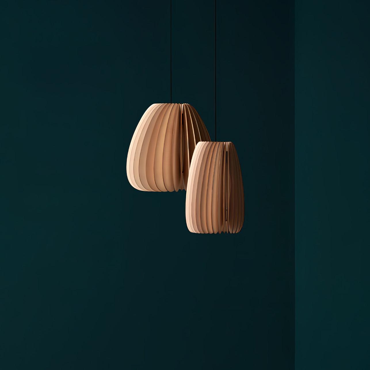 Wooden Orb Houselight Pendant Lamp