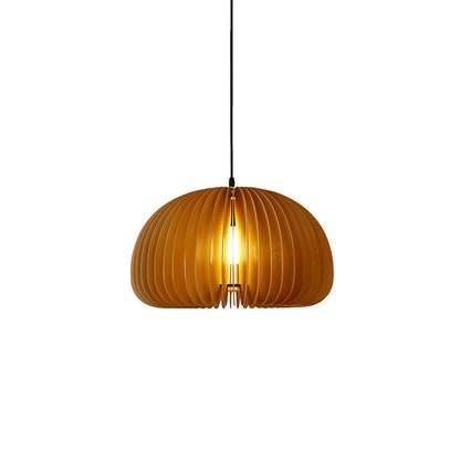 Wooden Orb Houselight Pendant Lamp