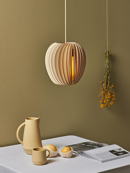 Wooden Orb Houselight Pendant Lamp