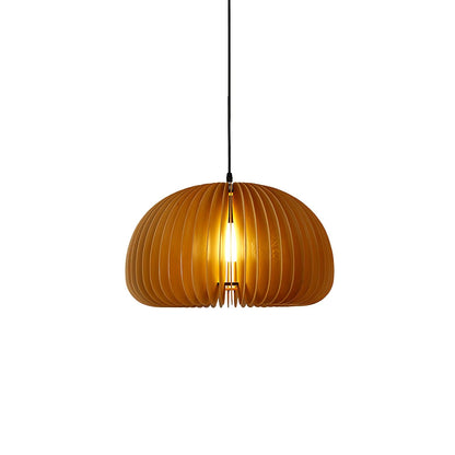 Wooden Orb Houselight Pendant Lamp