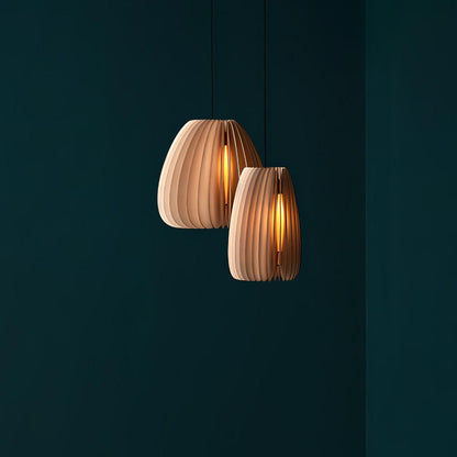 Wooden Orb Houselight Pendant Lamp