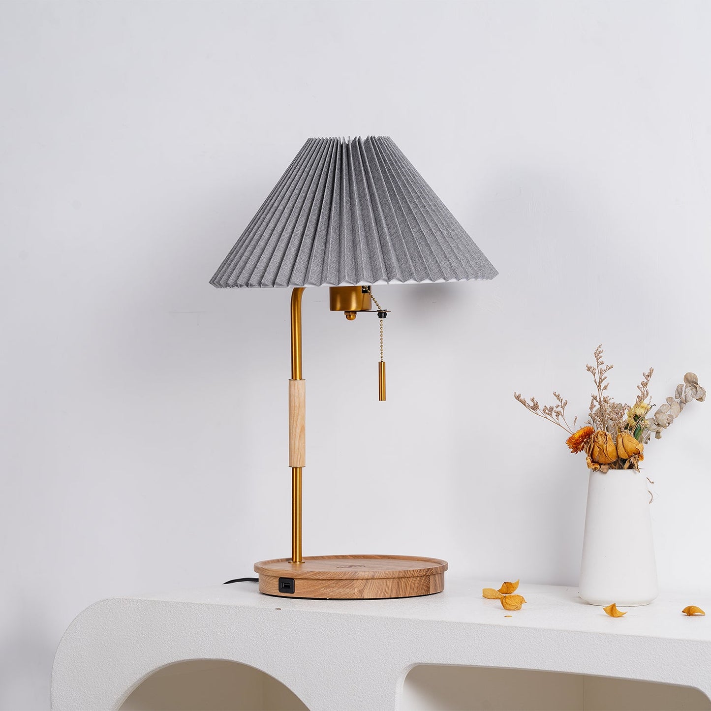 Wooden Retro Work lamp Table Lamp
