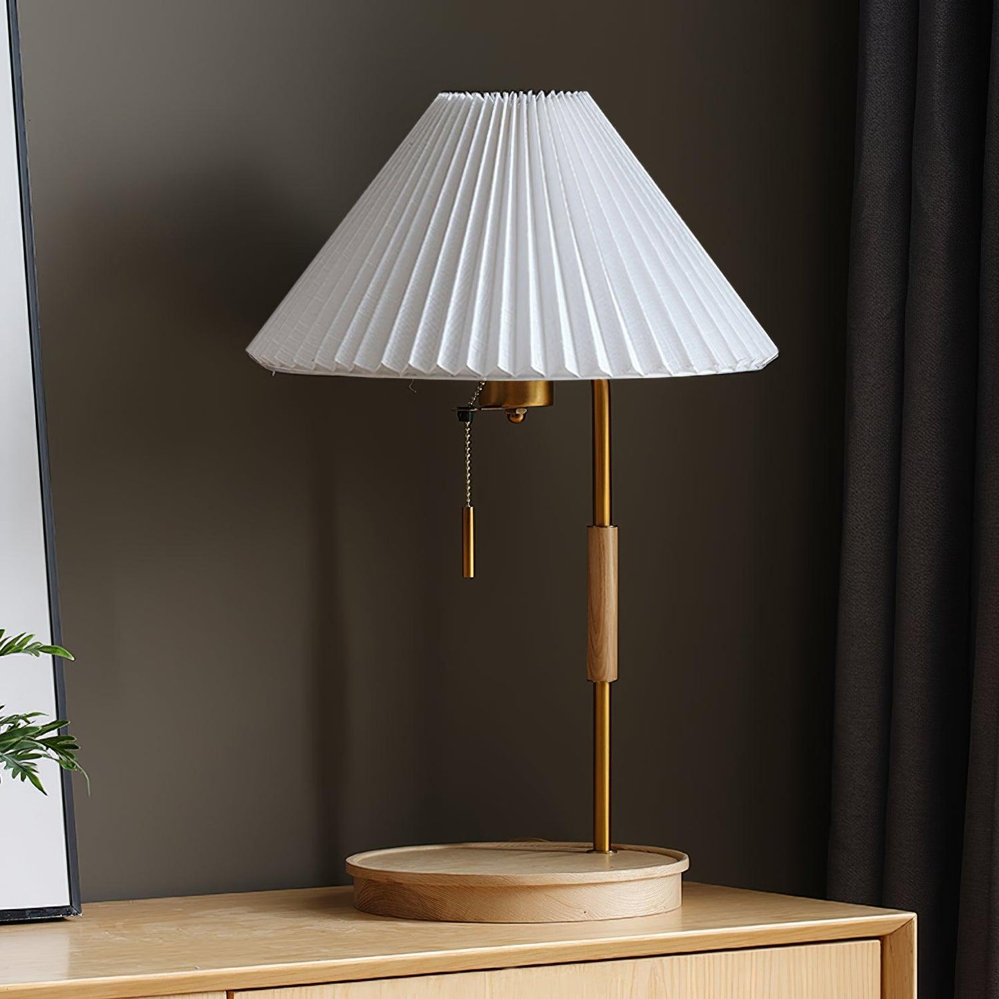 Wooden Retro Work lamp Table Lamp