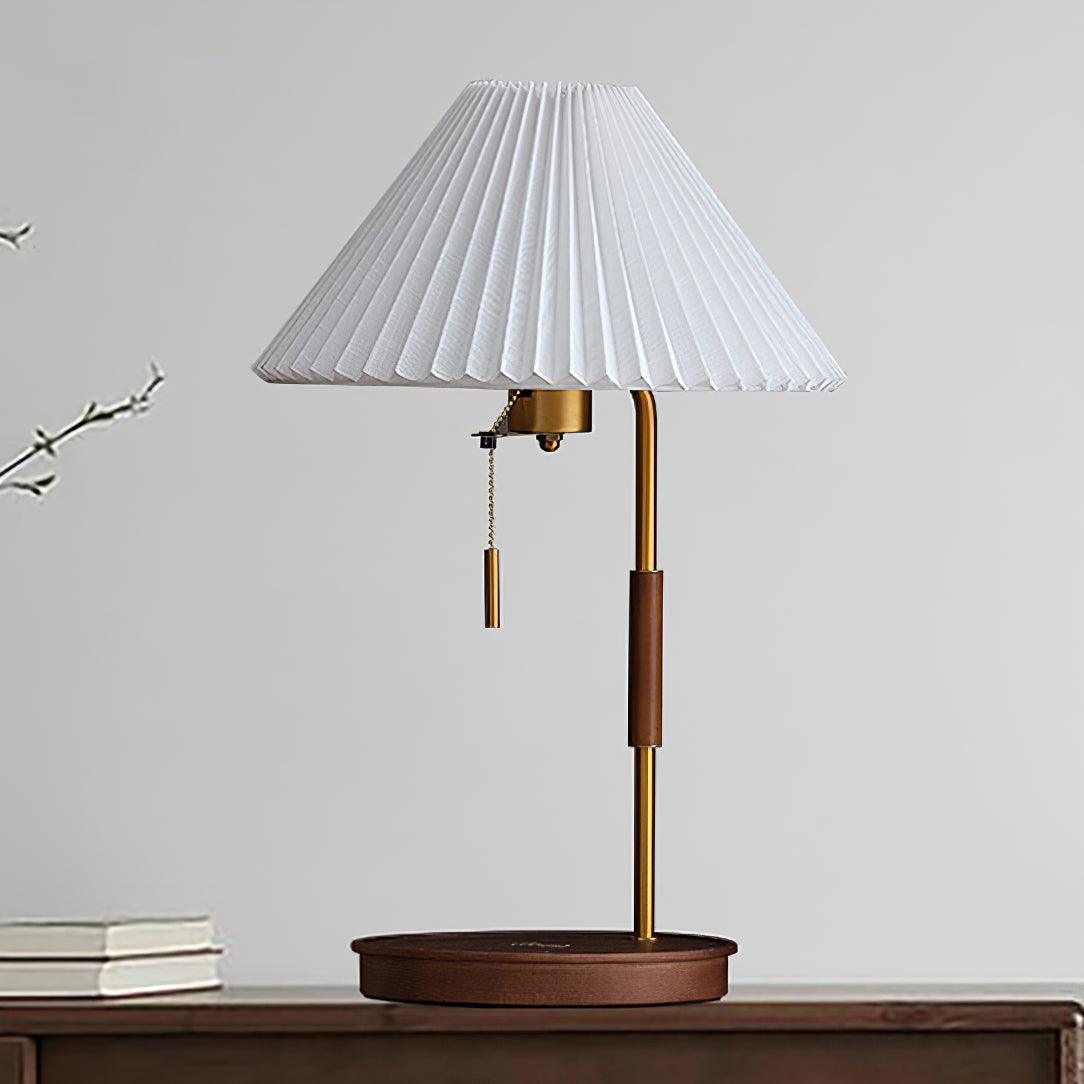 Wooden Retro Work lamp Table Lamp