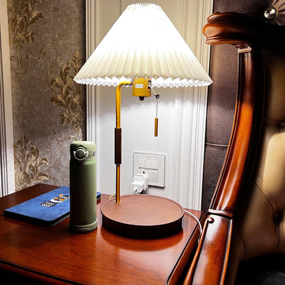 Wooden Retro Work lamp Table Lamp