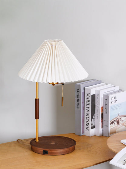 Wooden Retro Work lamp Table Lamp