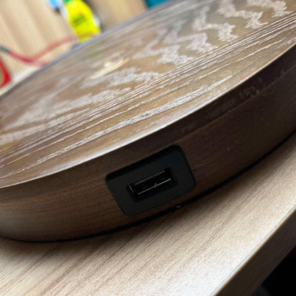 Wooden Retro Work lamp Table Lamp