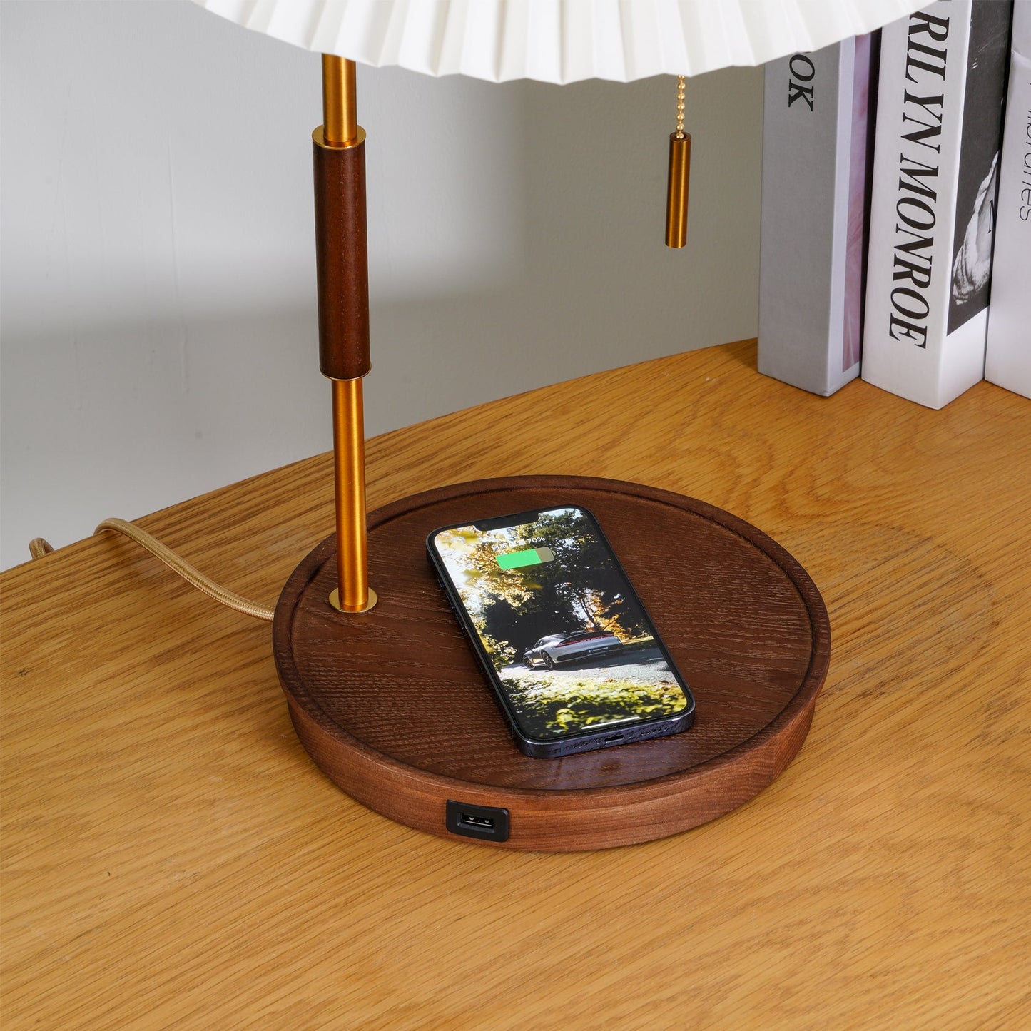 Wooden Retro Work lamp Table Lamp