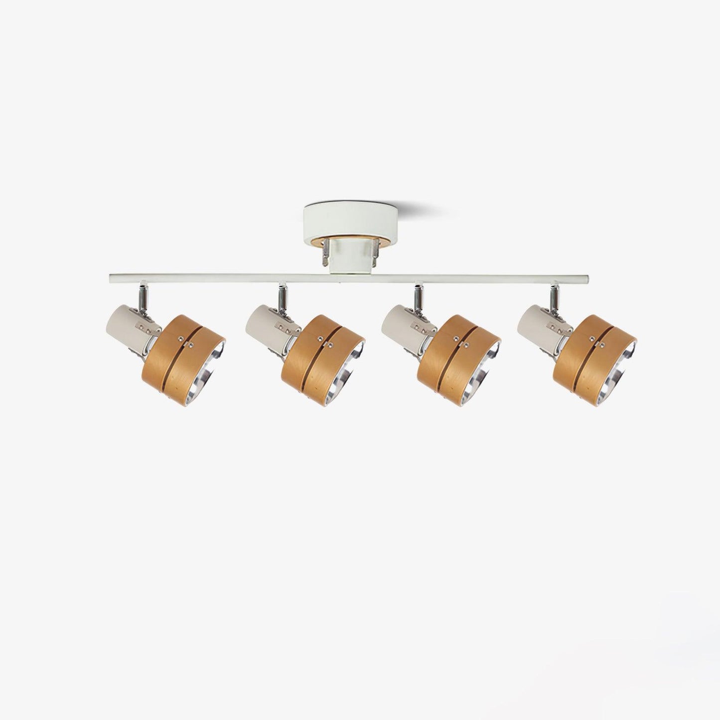 Wooden Adjustable Spot Overhead light Ceiling Lamp