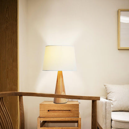 Wooden Vase Desk lamp Table Lamp