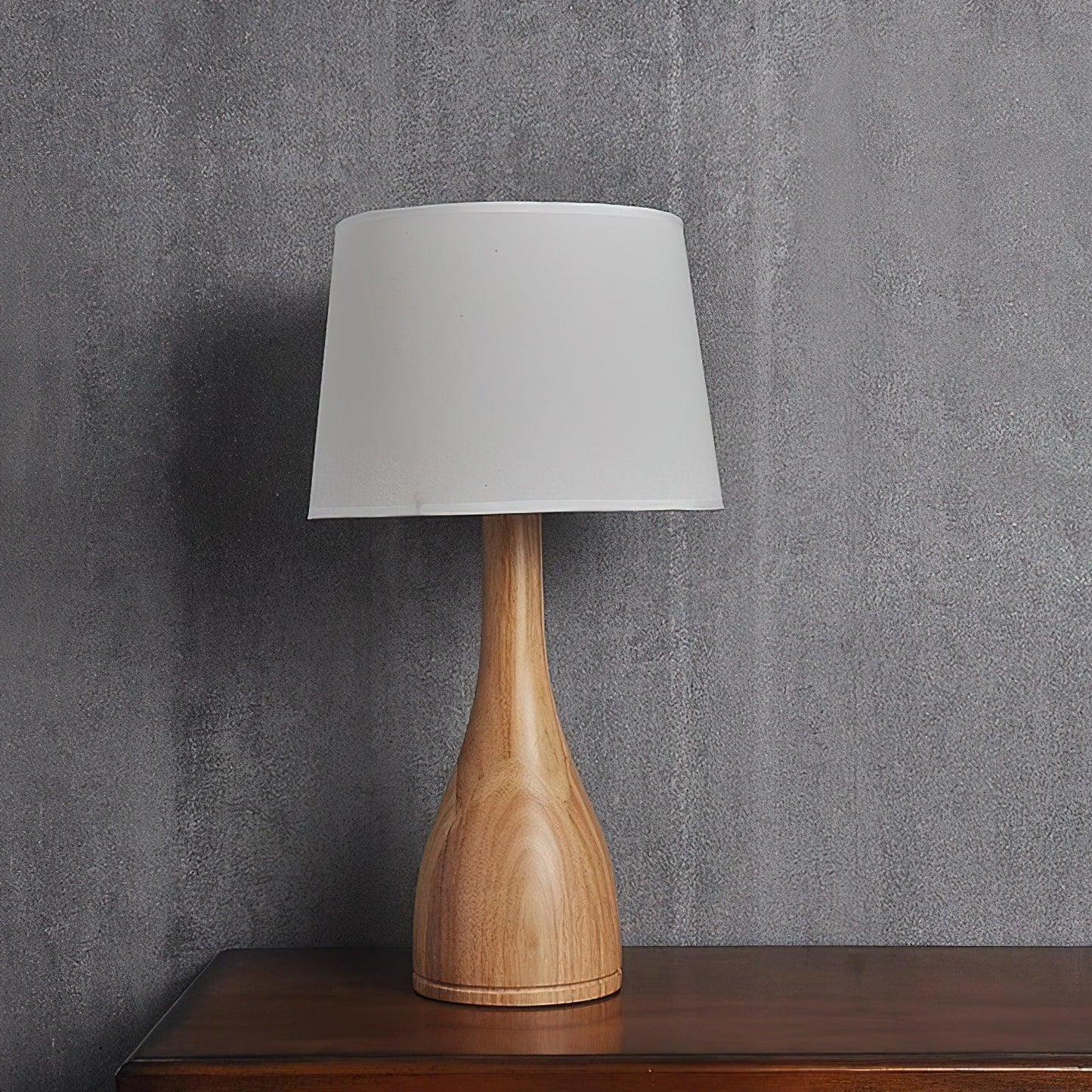 Wooden Vase Desk lamp Table Lamp