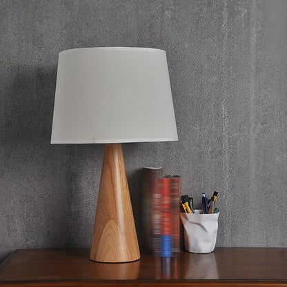 Wooden Vase Desk lamp Table Lamp