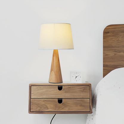 Wooden Vase Desk lamp Table Lamp