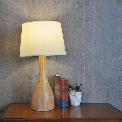 Wooden Vase Desk lamp Table Lamp